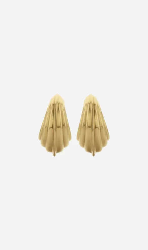 Zoe & Morgan | Solina Hoops - Gold sold by Sister & Co