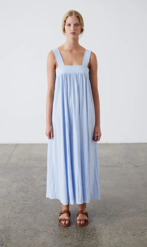 Laing | Ana Dress - Dusky Blue sold by Sister & Co