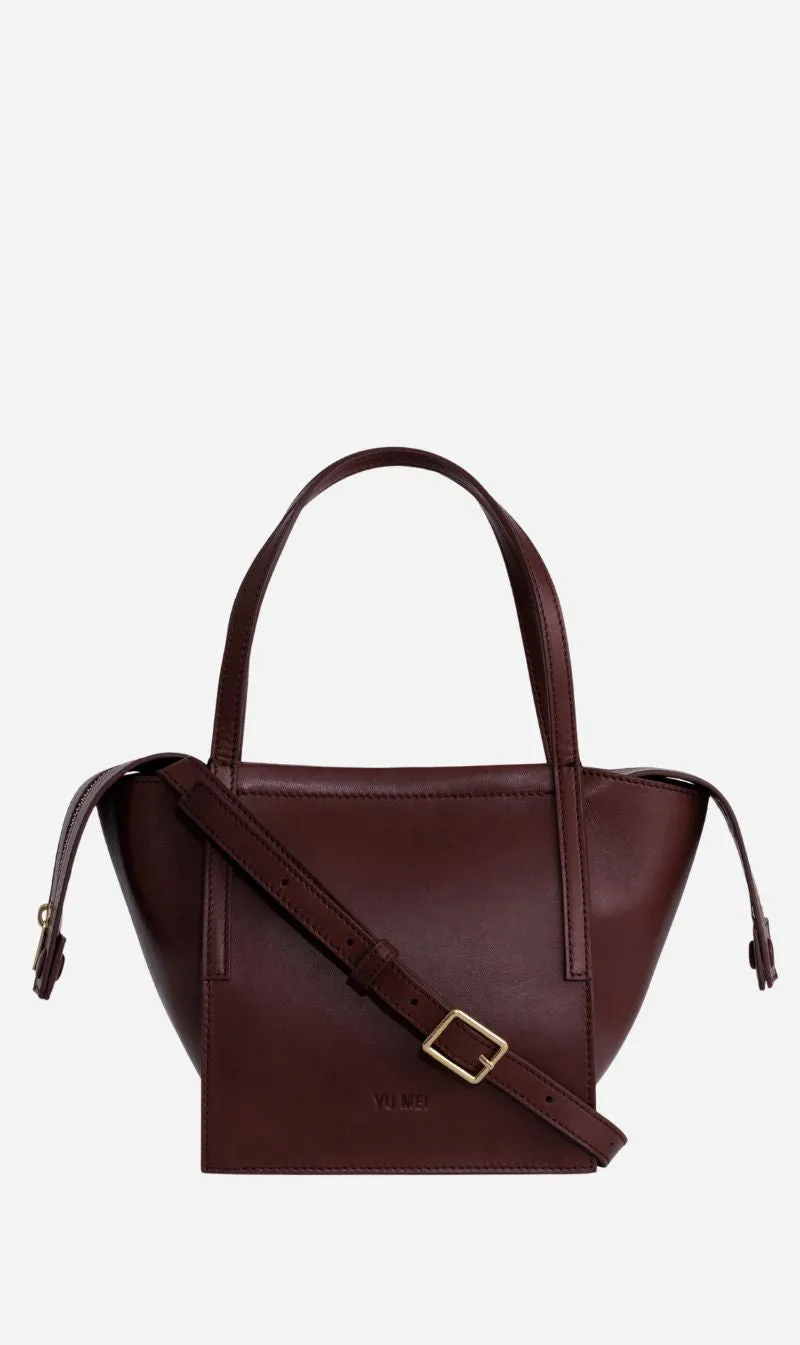 Yu Mei | Milly Bag - Aubergine sold by Sister & Co