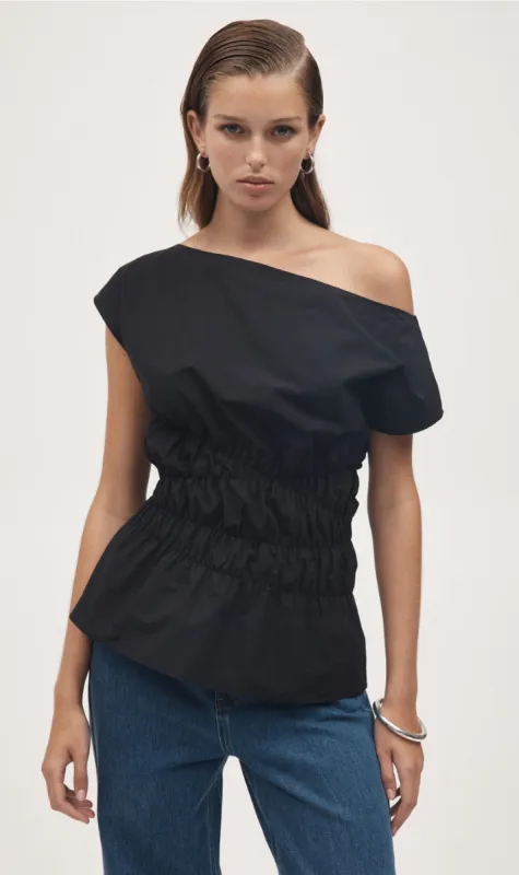 Marle | Aida Top - Black sold by Sister & Co