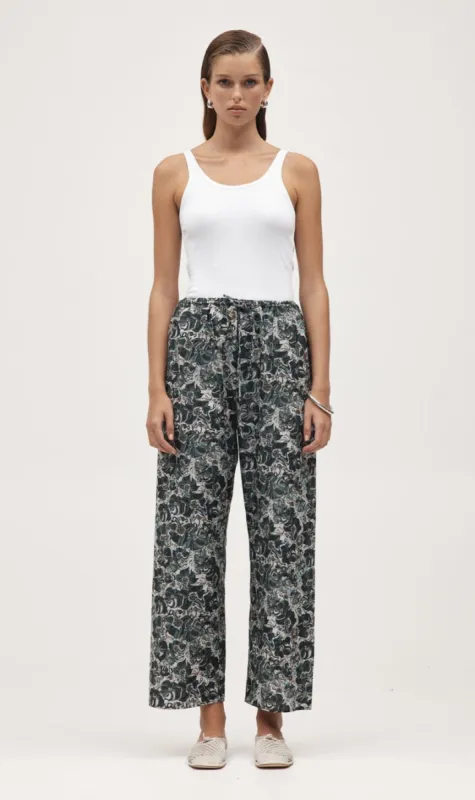 Marle | Renee Pant - Flora Marble sold by Sister & Co