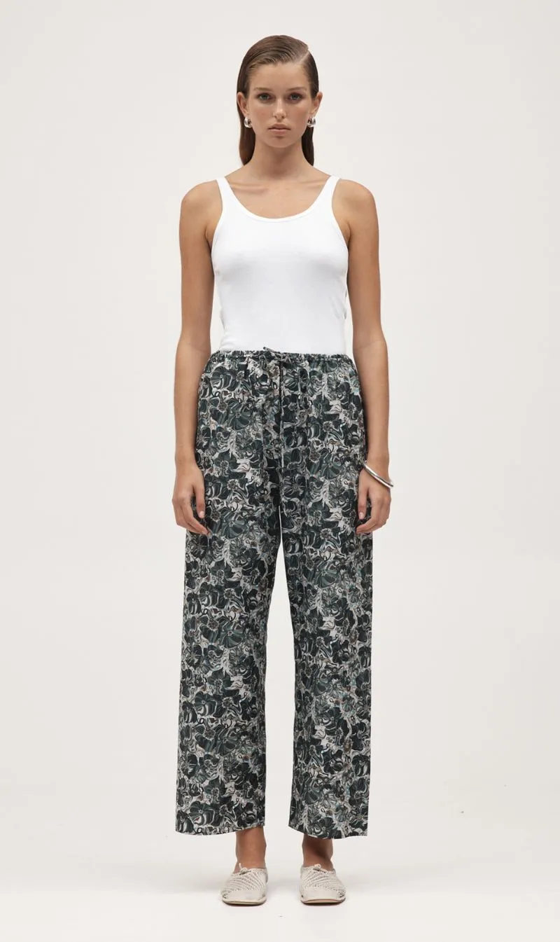 Marle | Renee Pant - Flora Marble sold by Sister & Co