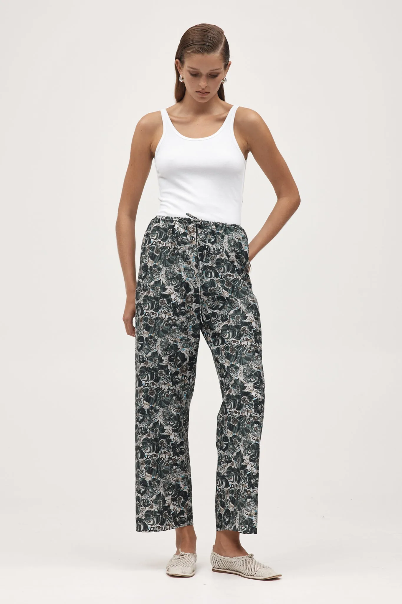 Marle | Renee Pant - Flora Marble sold by Sister & Co product image thumbnail 2