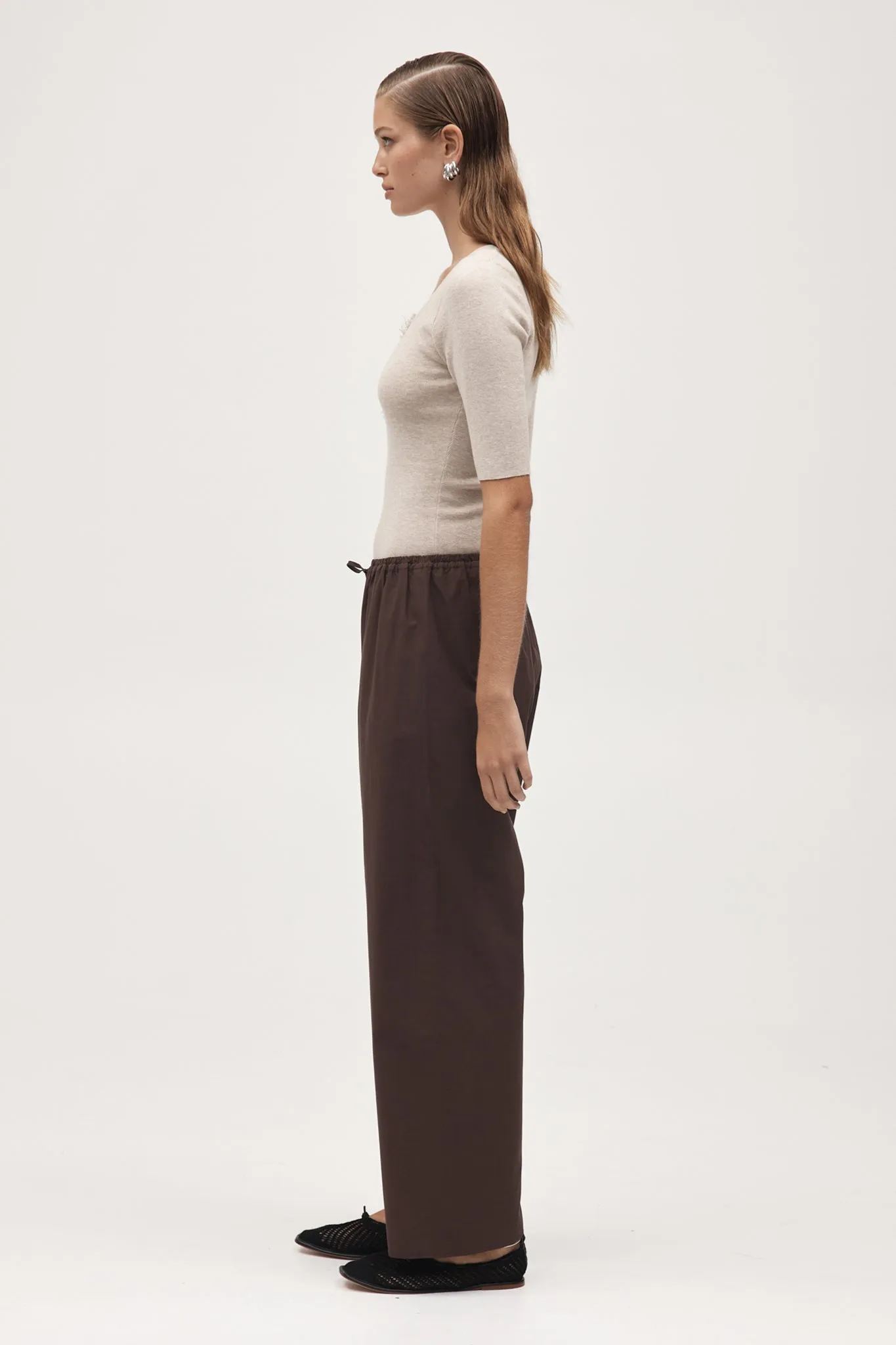 Marle | Renee Pant - Chocolate sold by Sister & Co product image thumbnail 2