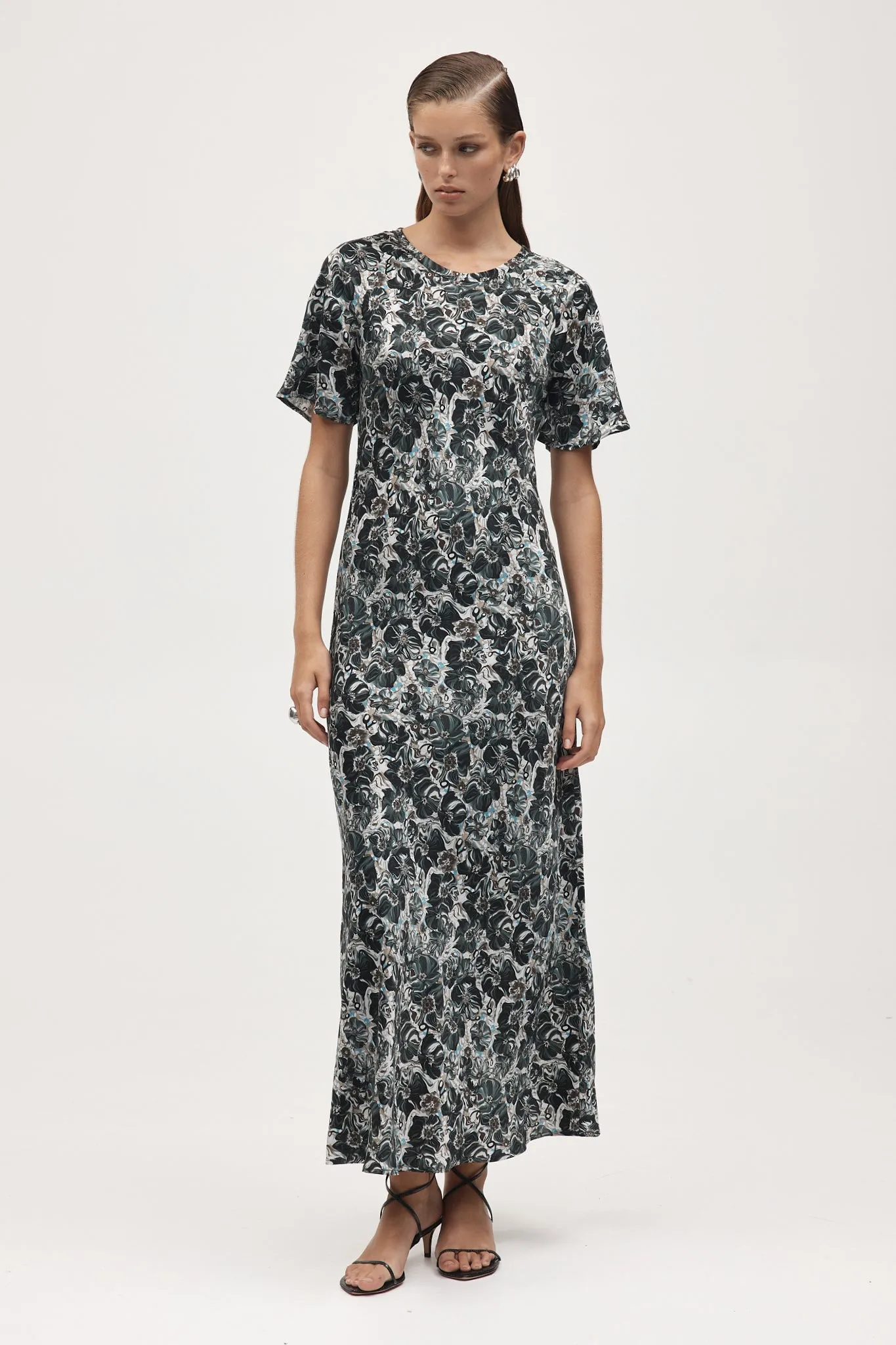 Marle | Abigail Dress - Flora Marble sold by Sister & Co product image thumbnail 2