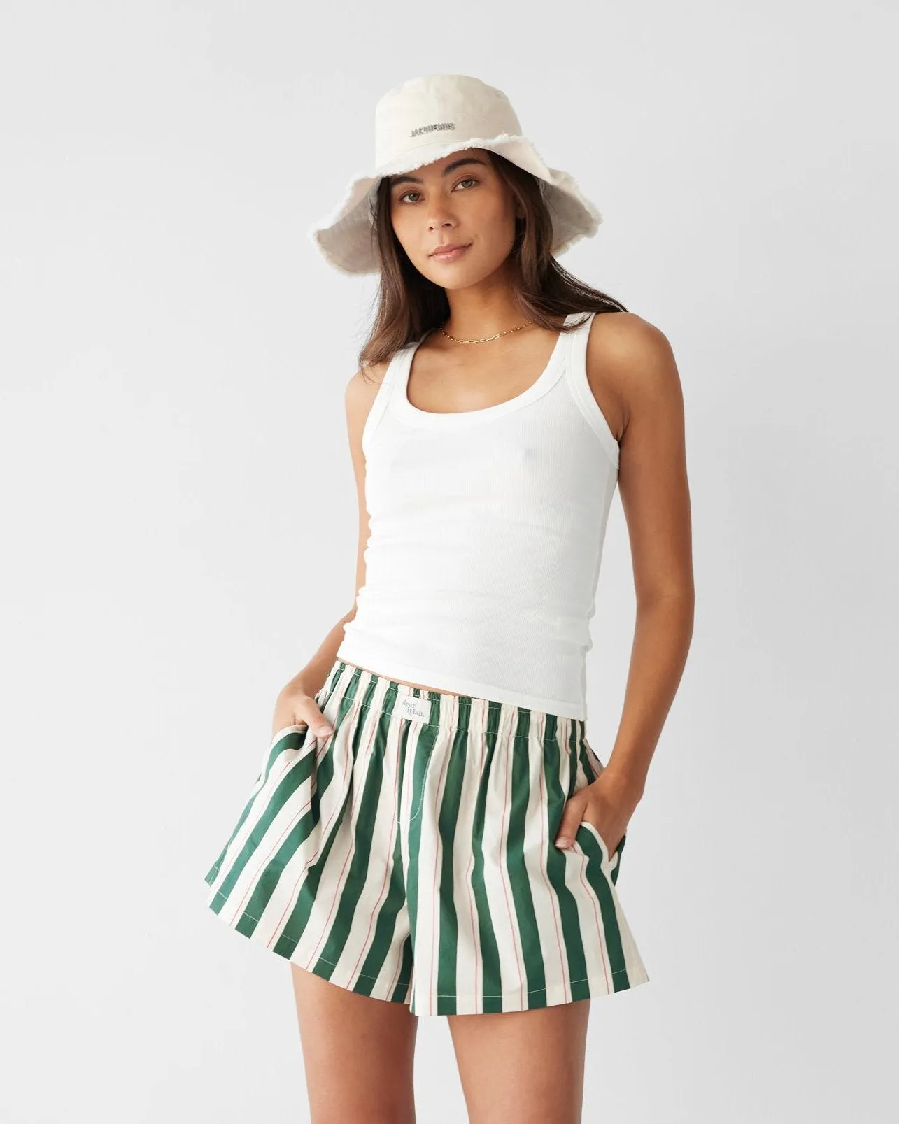 Dear Dylan | Boxer Short - Bistro Stripe sold by Sister & Co product image thumbnail 2