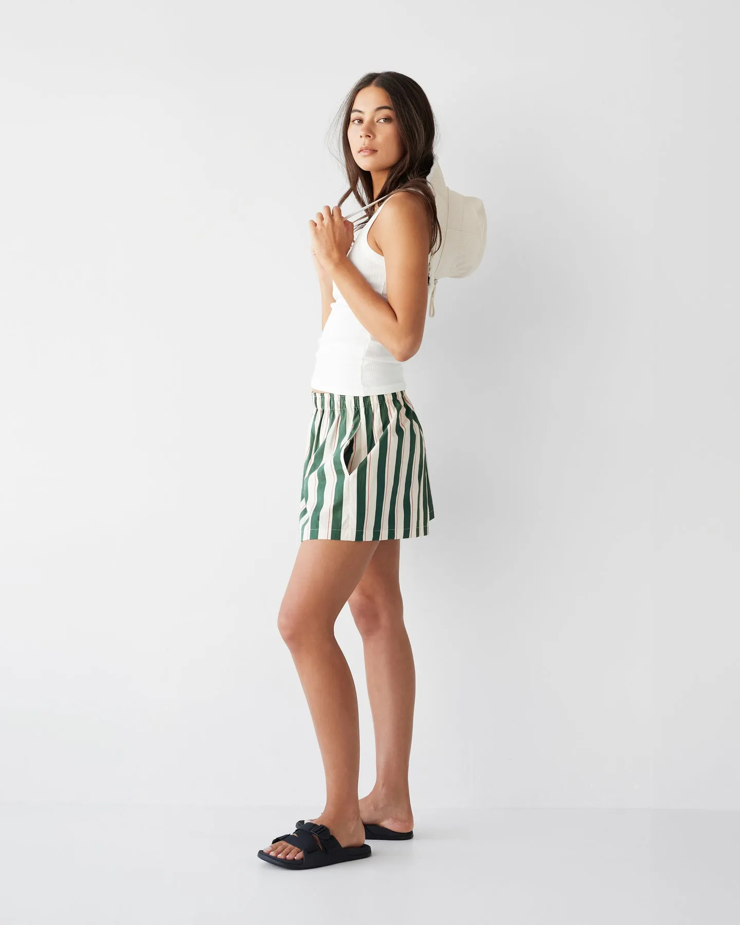 Dear Dylan | Boxer Short - Bistro Stripe sold by Sister & Co product image thumbnail 3