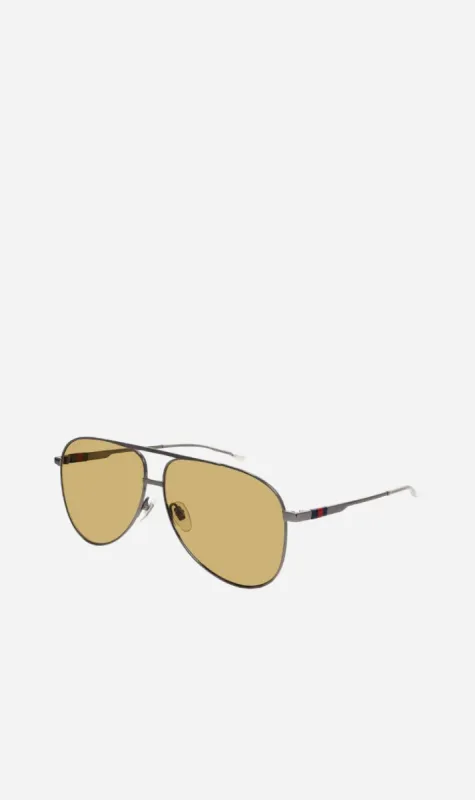 Gucci | GG1677S003 - Ruthenium made by Gucci