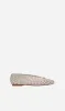 La Tribe | Margot Ballet Flat - Cream sold by Sister & Co
