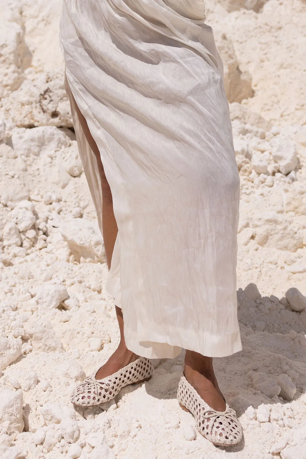 La Tribe | Margot Ballet Flat - Cream sold by Sister & Co product image thumbnail 2