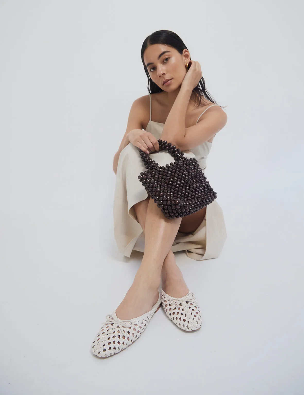 La Tribe | Margot Mule - Cream sold by Sister & Co product image thumbnail 4