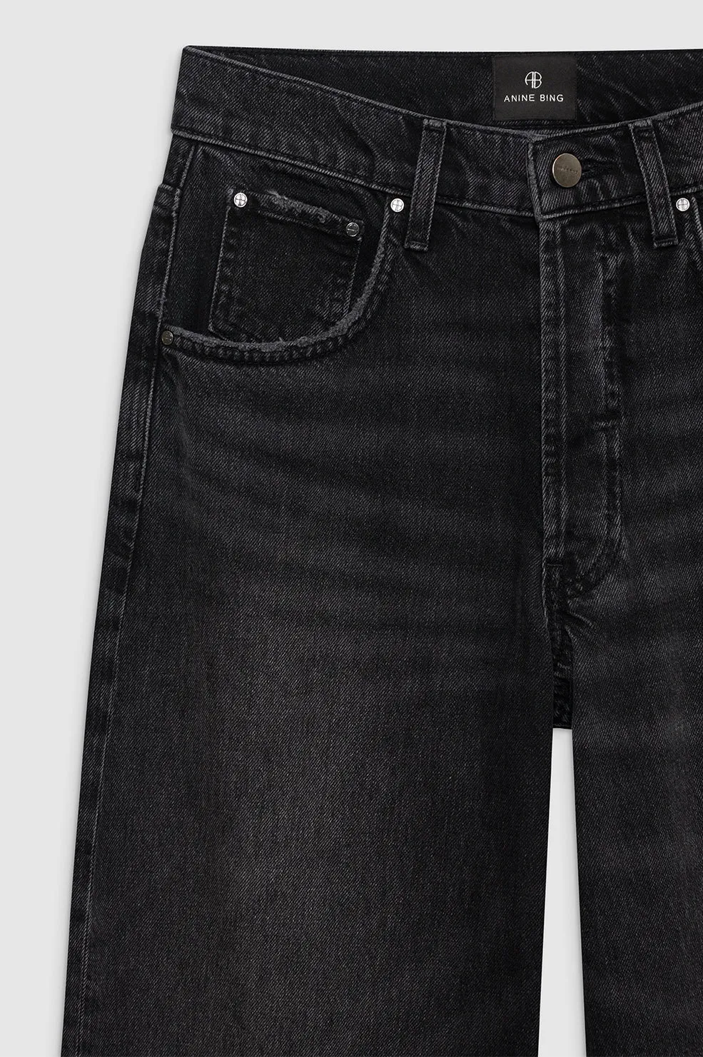 Anine Bing | Manon Jean - Dark Stone Grey sold by Sister & Co product image thumbnail 4