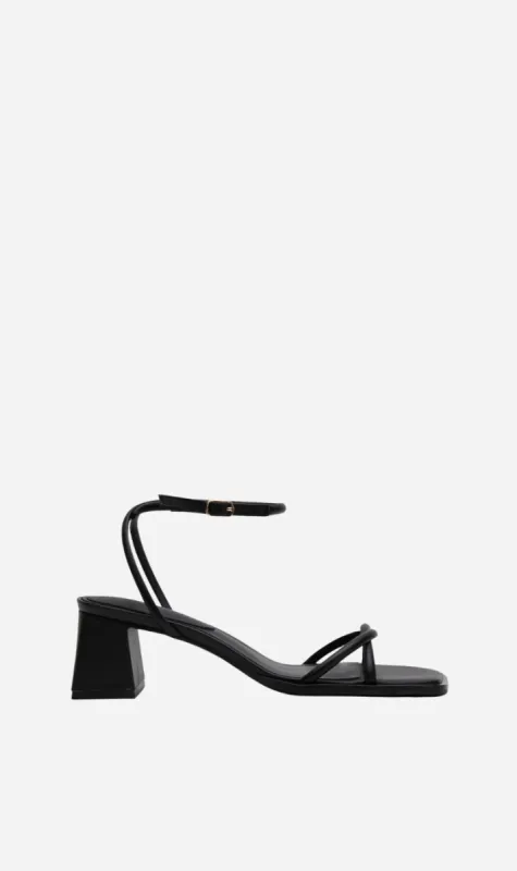 La Tribe | Claud Heel - Black sold by Sister & Co