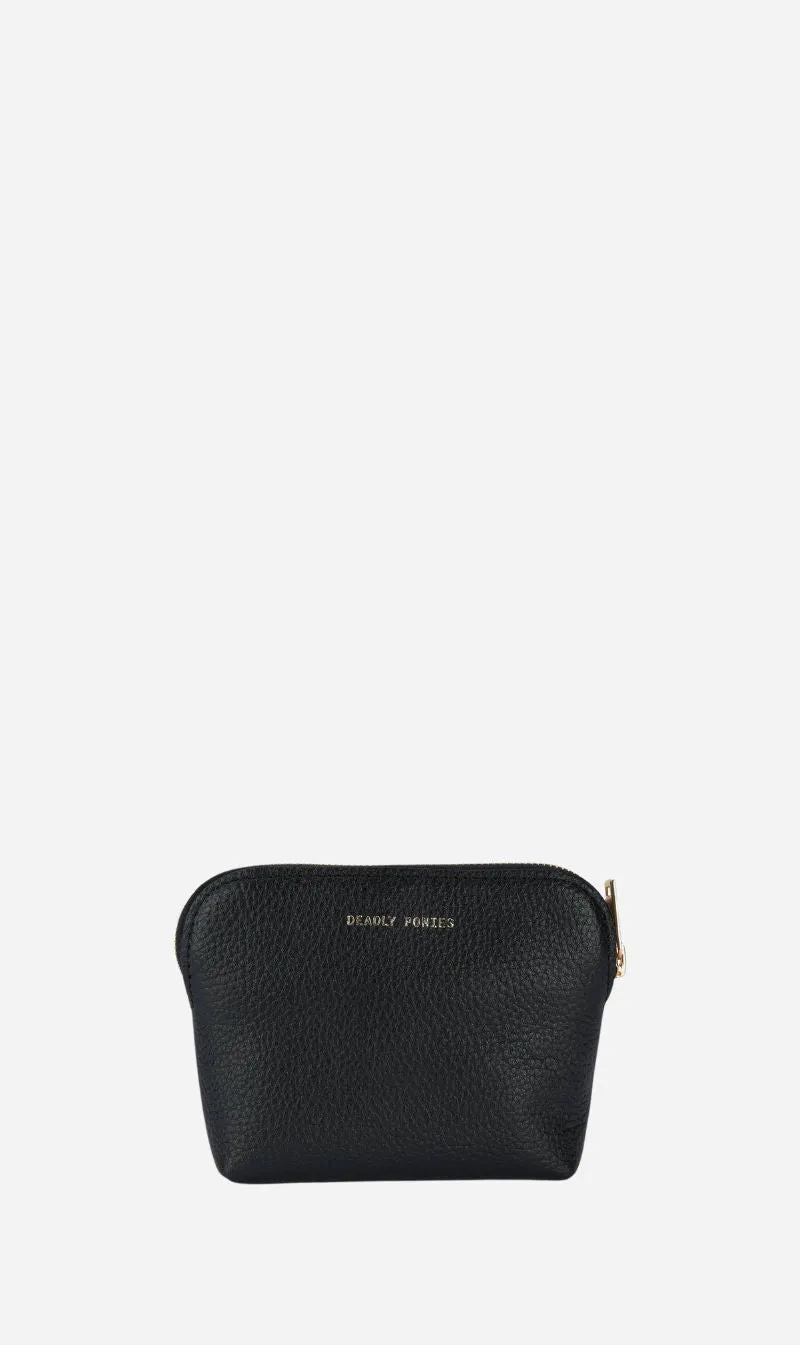 Deadly Ponies | Poucher - Black sold by Sisters & Co
