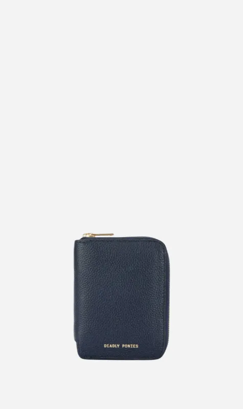 Deadly Ponies | Mini Wallet - Indigo sold by Sister & Co