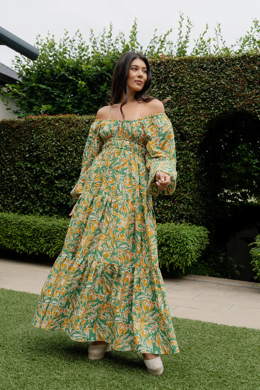 Caitlin Crisp | Mabel Dress - Garden Party sold by Sister & Co product image thumbnail 2