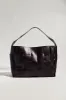 St Agni | Woven Large Tote - Chocolate sold by Sister & Co