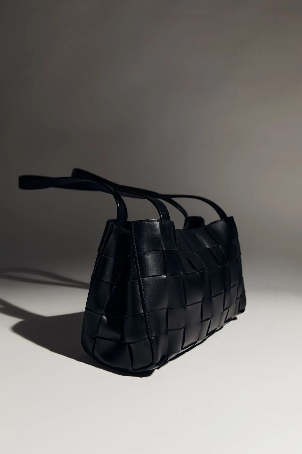 St Agni | Slim Woven Tote - Black sold by Sister & Co product image thumbnail 3