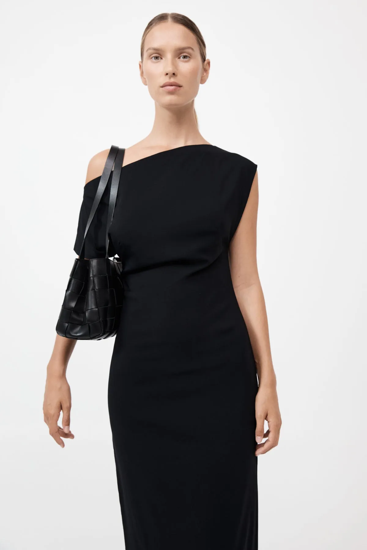 St Agni | Slim Woven Tote - Black sold by Sister & Co product image thumbnail 4