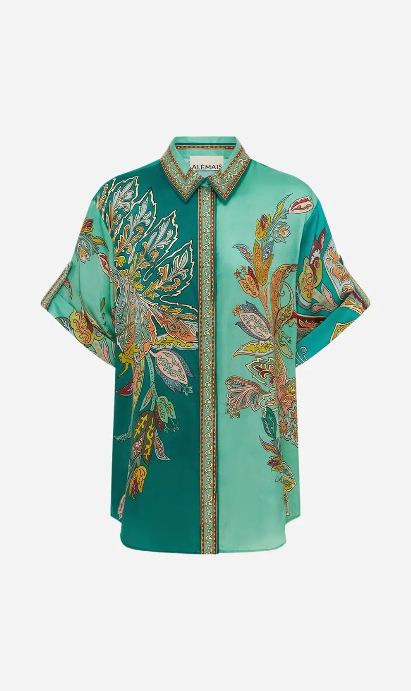 Alemais | Franca Shirt - Print sold by Sister & Co