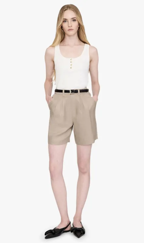 Anine Bing | Carrie Short - Oatmeal sold by Sister & Co