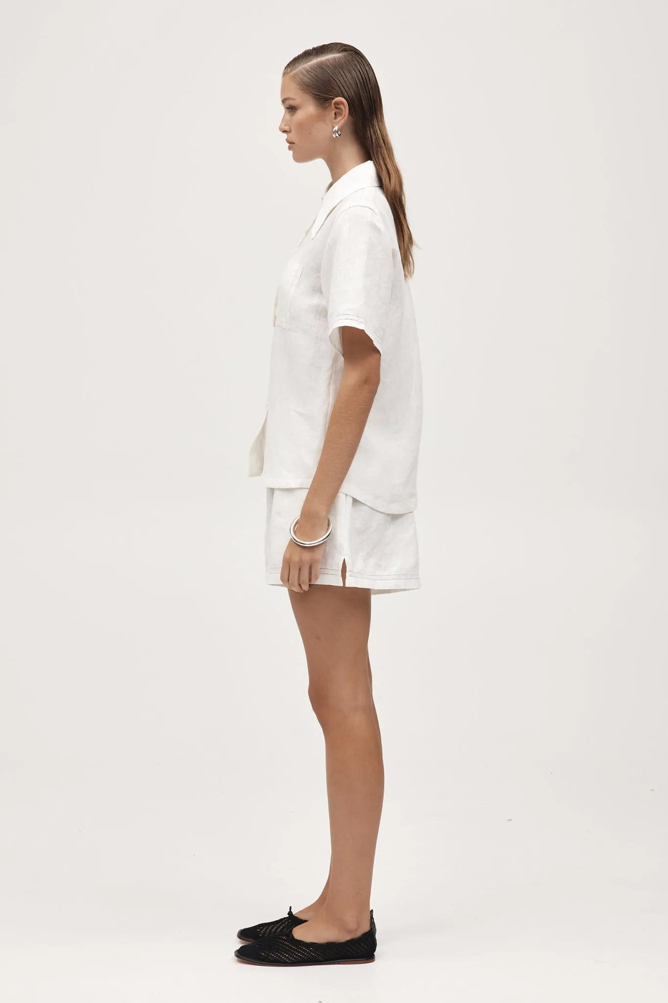 Marle | Sunny Shirt - Ivory sold by Sister & Co product image thumbnail 3