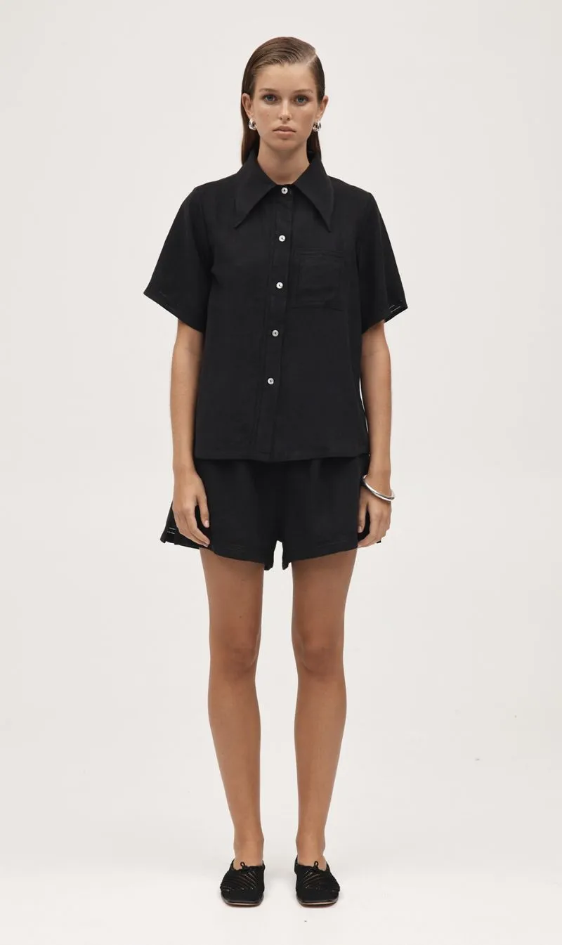 Marle | Sunny Shirt - Black sold by Sister & Co