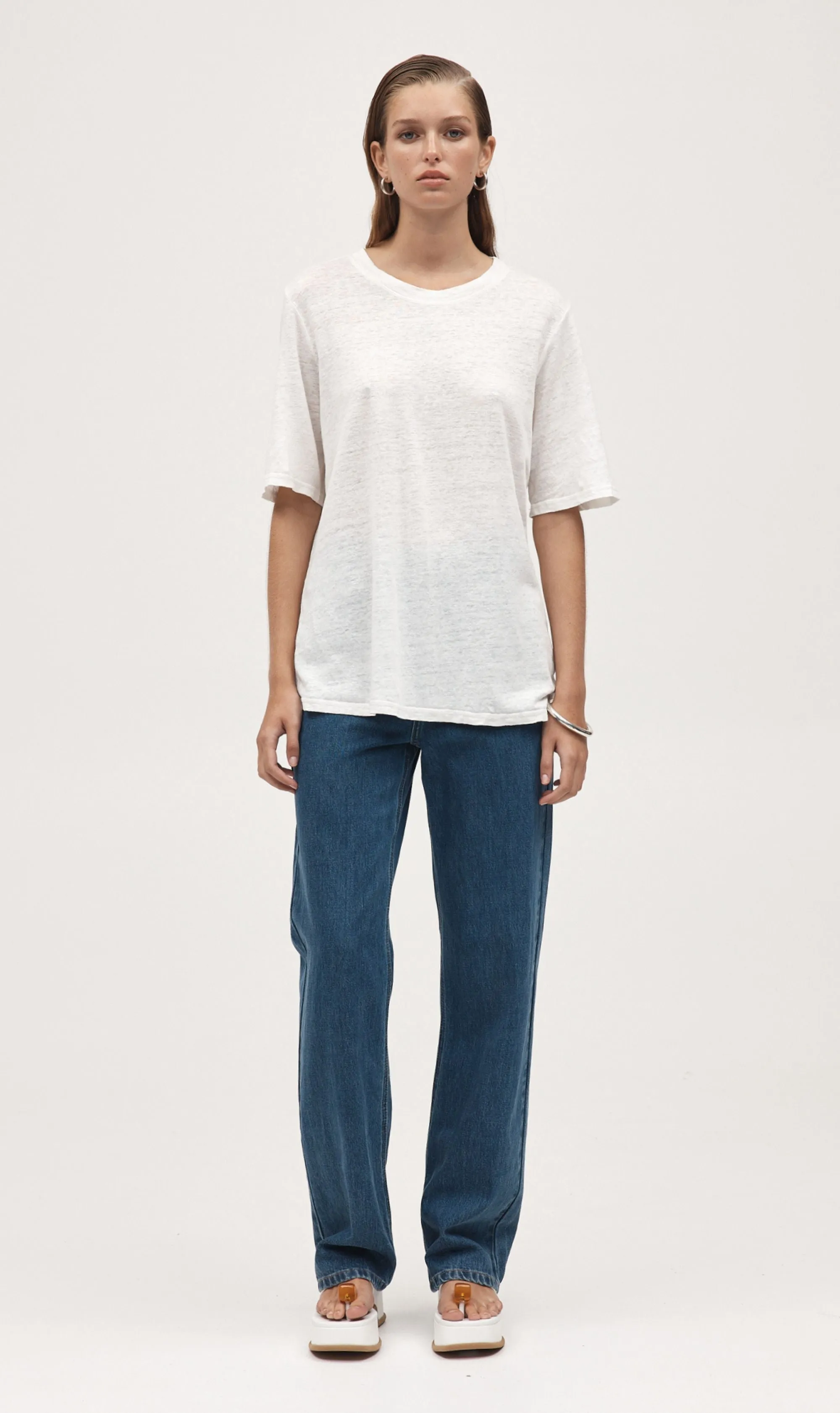 Marle | Kenna Tee - Ivory sold by Sister & Co