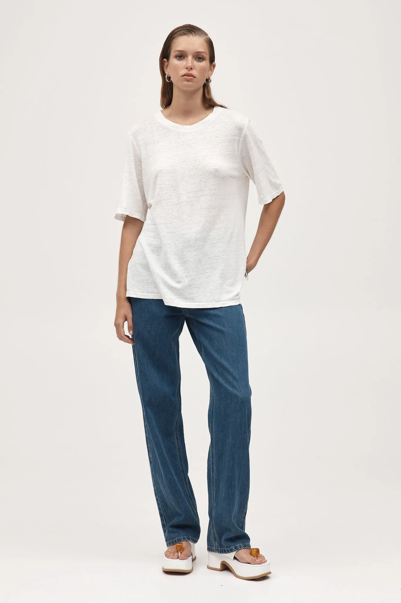 Marle | Kenna Tee - Ivory sold by Sister & Co product image thumbnail 2