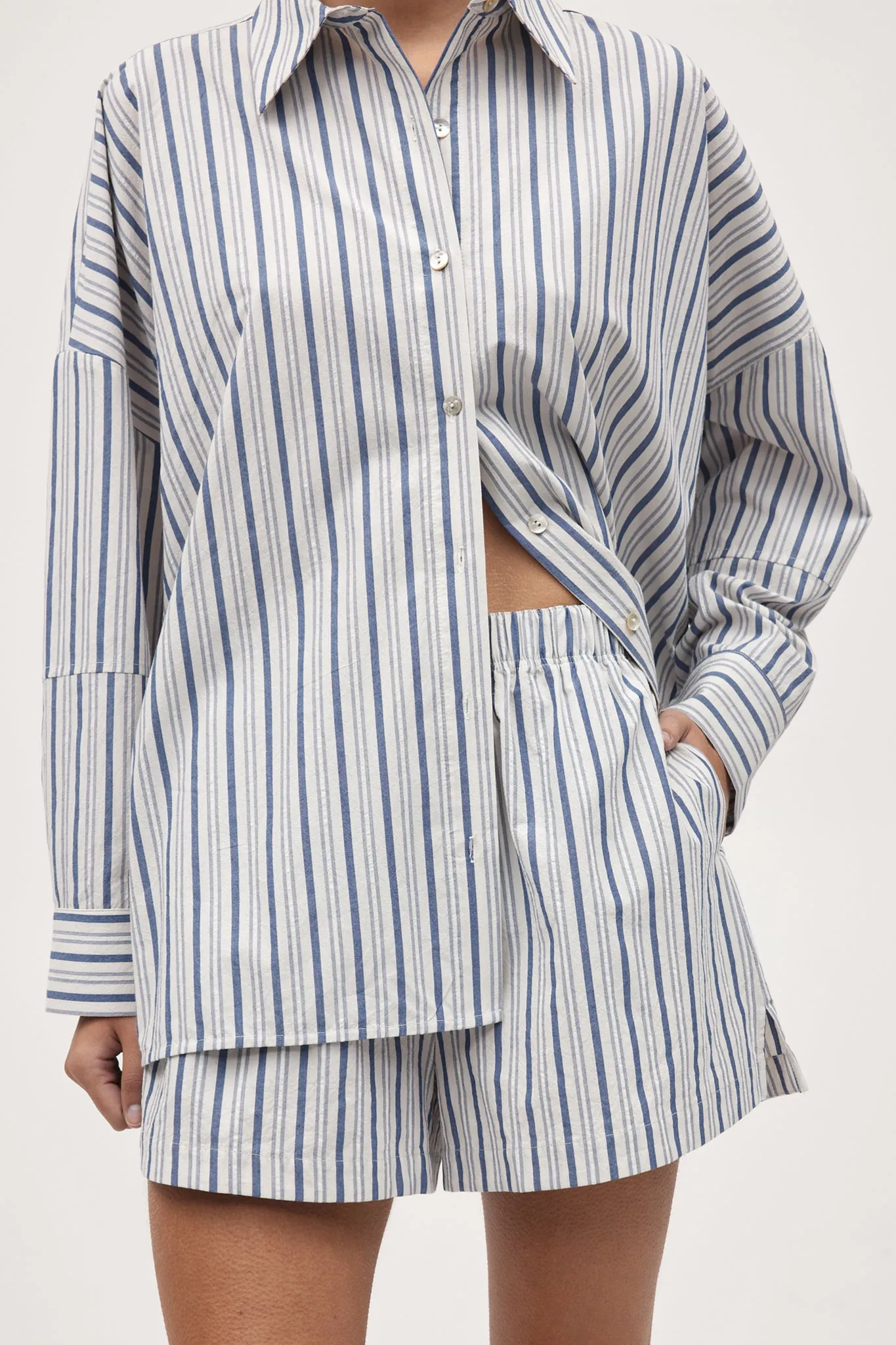 Marle | Edie Shirt - Cerulean Stripe sold by Sister & Co product image thumbnail 2