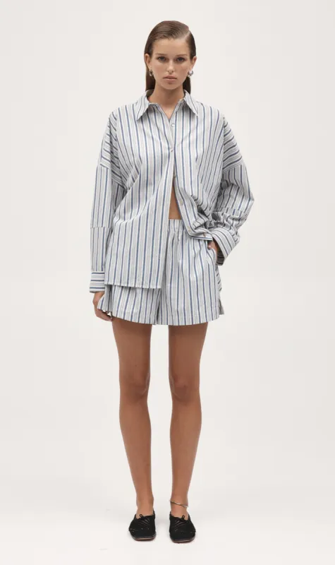 Marle | Edie Shirt - Cerulean Stripe sold by Sister & Co