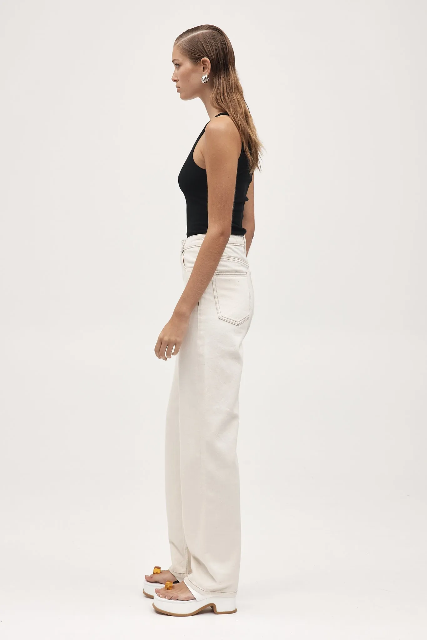 Marle | Relaxed Jean - Ecru sold by Sister & Co product image thumbnail 2