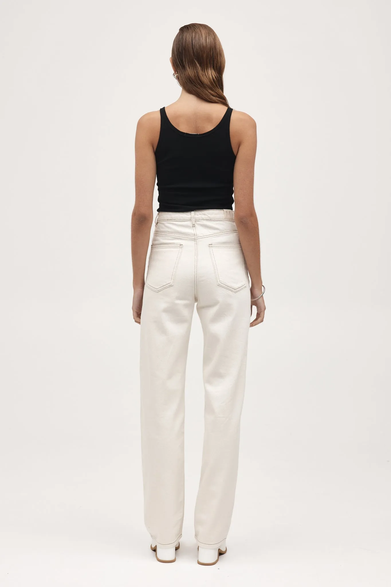 Marle | Relaxed Jean - Ecru sold by Sister & Co product image thumbnail 4