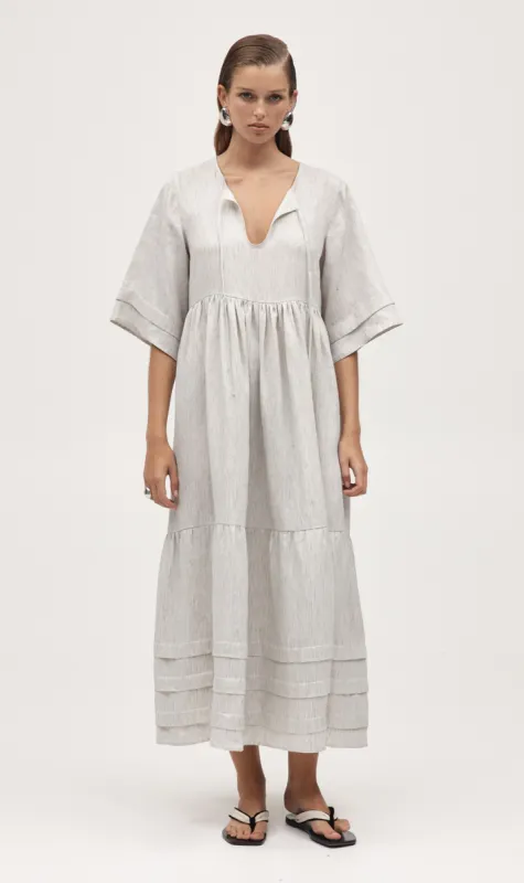 Marle | Nellie Dress - Twill Stripe sold by Sister & Co
