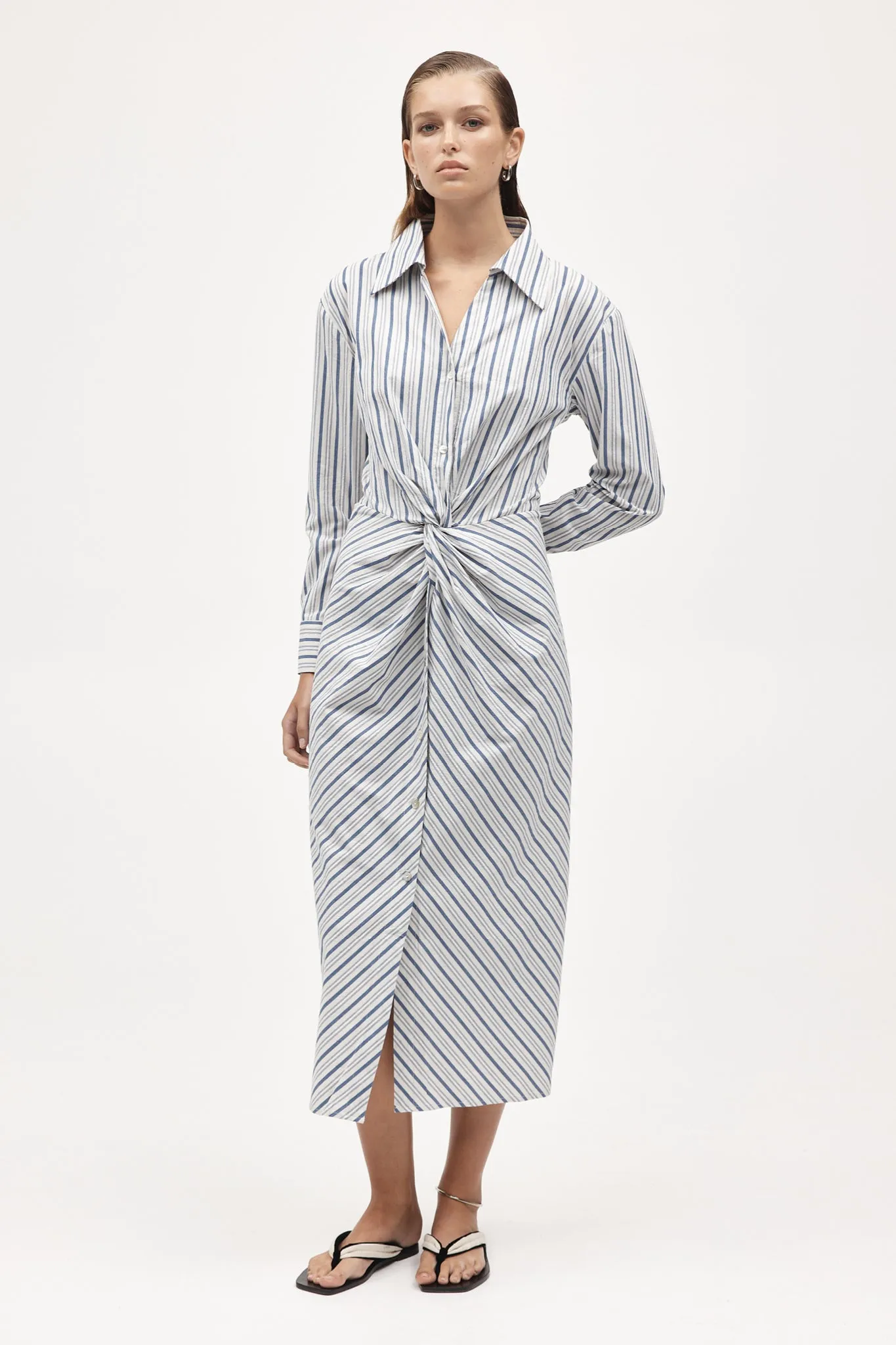Marle | Collins Dress - Cerulean Stripe sold by Sister & Co product image thumbnail 3