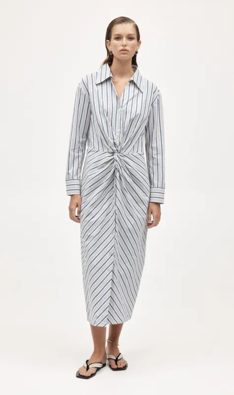 Marle | Collins Dress - Cerulean Stripe sold by Sister & Co