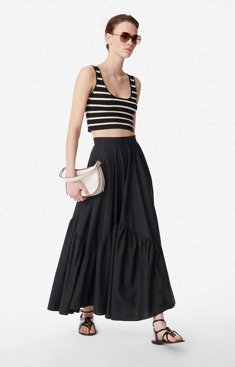 Vanessa Bruno | Calou Top - Noir/Ecru sold by Sisters & Co product image thumbnail 3