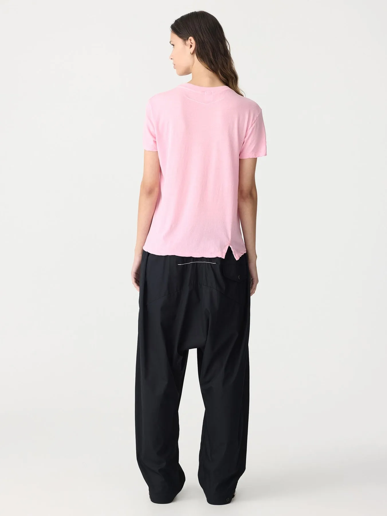 Bassike | Regular Classic Short Sleeve T.Shirt - Candy Pink sold by Sister & Co product image thumbnail 5