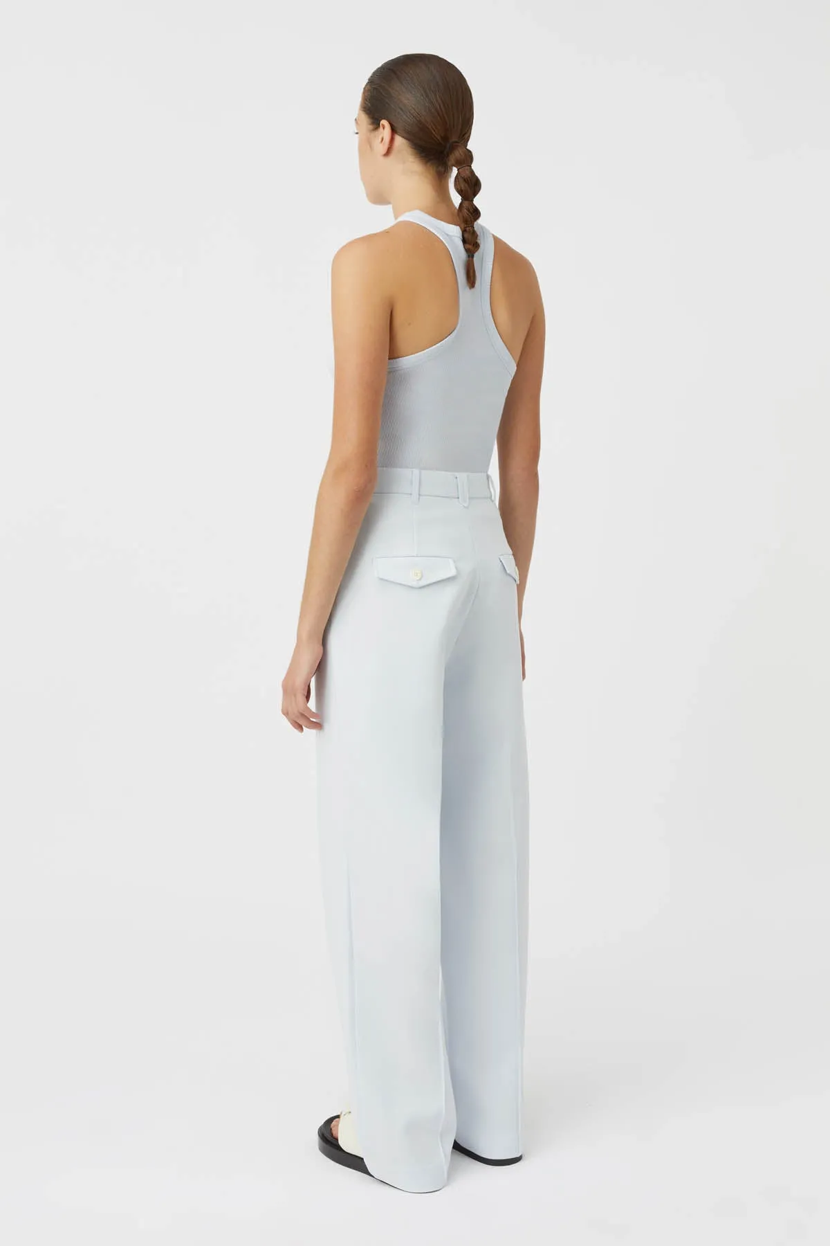 Camilla and Marc | Nora Rib Tank - Blue Haze sold by Sisters & Co product image thumbnail 5