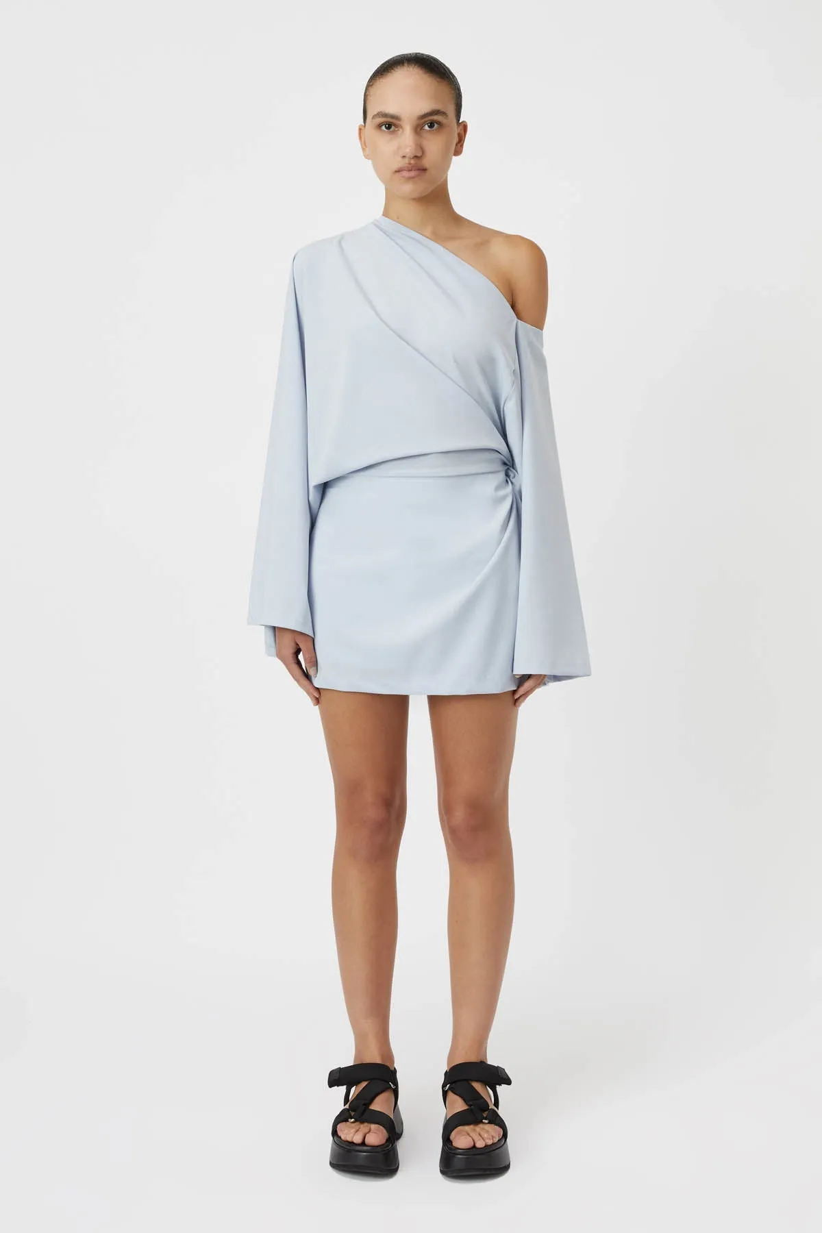 Camilla and Marc | Elliot Mini Dress - Blue Haze sold by Sister & Co product image thumbnail 2