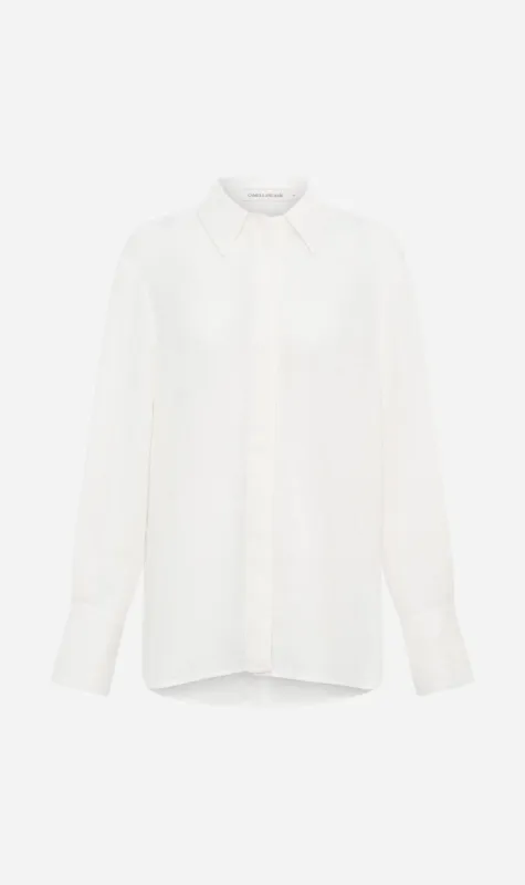 Camilla and Marc | Taylor Shirt - Cream sold by Sister & Co