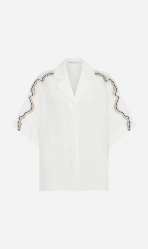 Camilla and Marc | Serene Shirt - Cream sold by Sister & Co