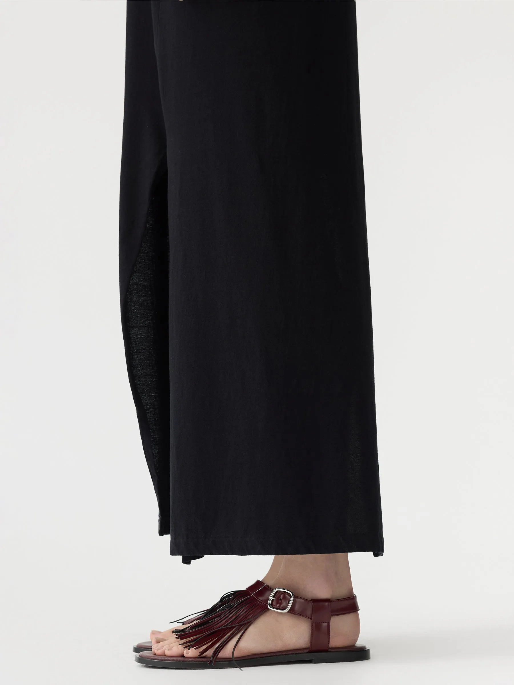 Bassike | Longerline T.Shirt Dress - Black sold by Sister & Co product image thumbnail 4