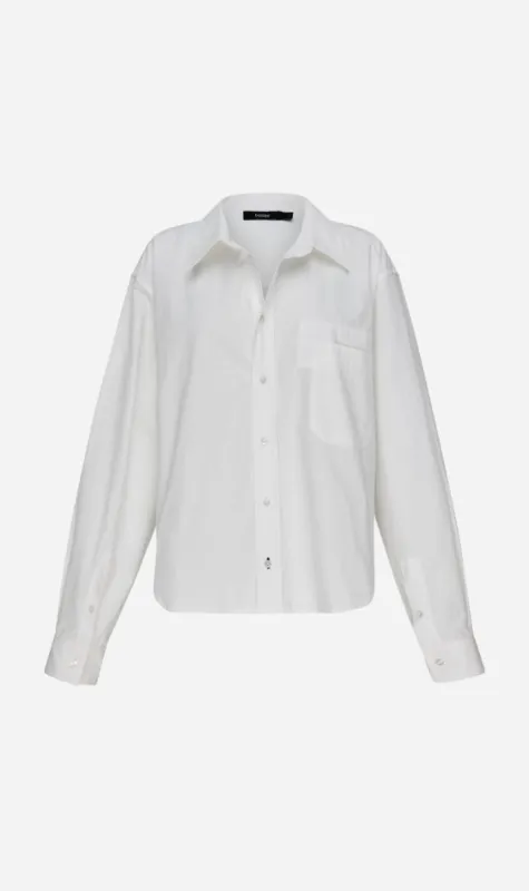 Bassike | Casual Classic Shirt - Natural sold by Sister & Co