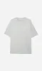 Anine Bing | Myers Tee Serif NY - Washed Heather Grey sold by Sister & Co