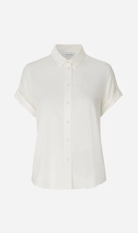 Samsoe Samsoe | Majan SS Shirt - Clear Cream made by Samsøe Samsøe