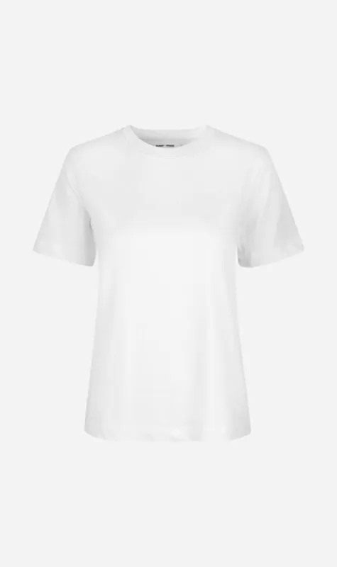 Samsoe Samsoe | Camino T.Shirt Short Sleeve - White sold by Sister & Co