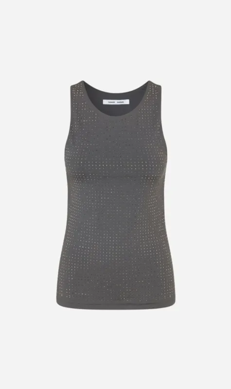Samsoe Samsoe | Sachrishell Tank - Iron Gate sold by Sisters & Co