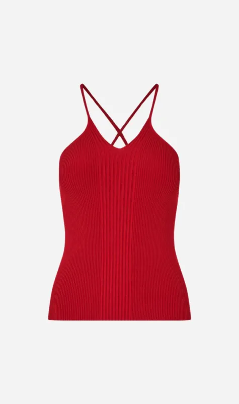 Samsoe Samsoe | Sanina Top - Scarlet Sage sold by Sister & Co