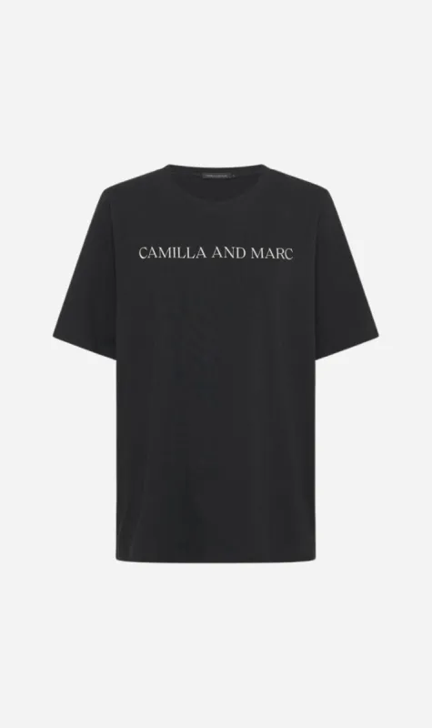 Camilla and Marc | Asher Tee - Black/Stone sold by Sister & Co